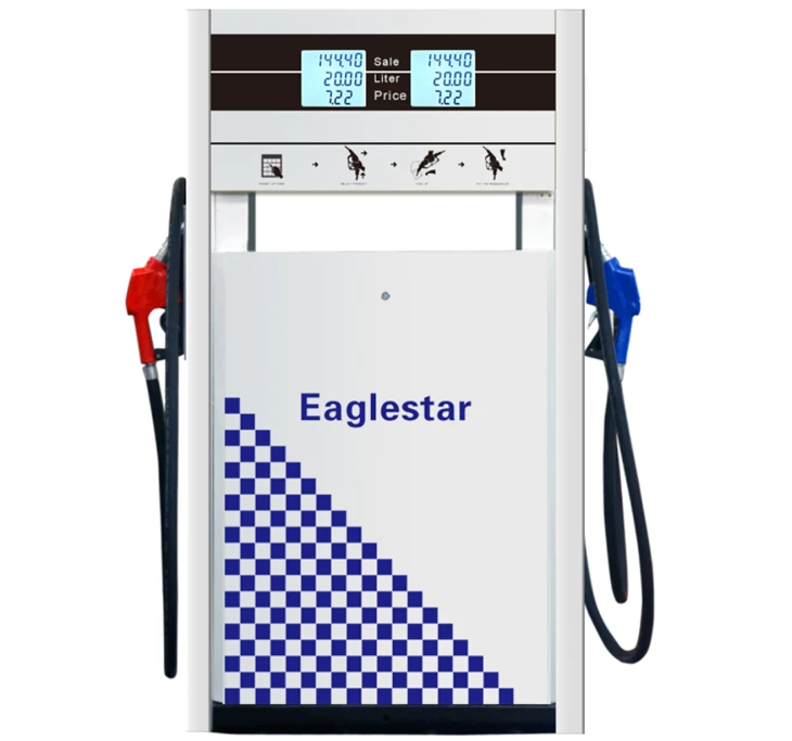 Eaglestar New Design EG1 distributeur gaz gaz ponp machin doub bouch distributeur gaz ponp pri estasyon gazolin